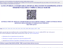 Tablet Screenshot of indice.spvet.it